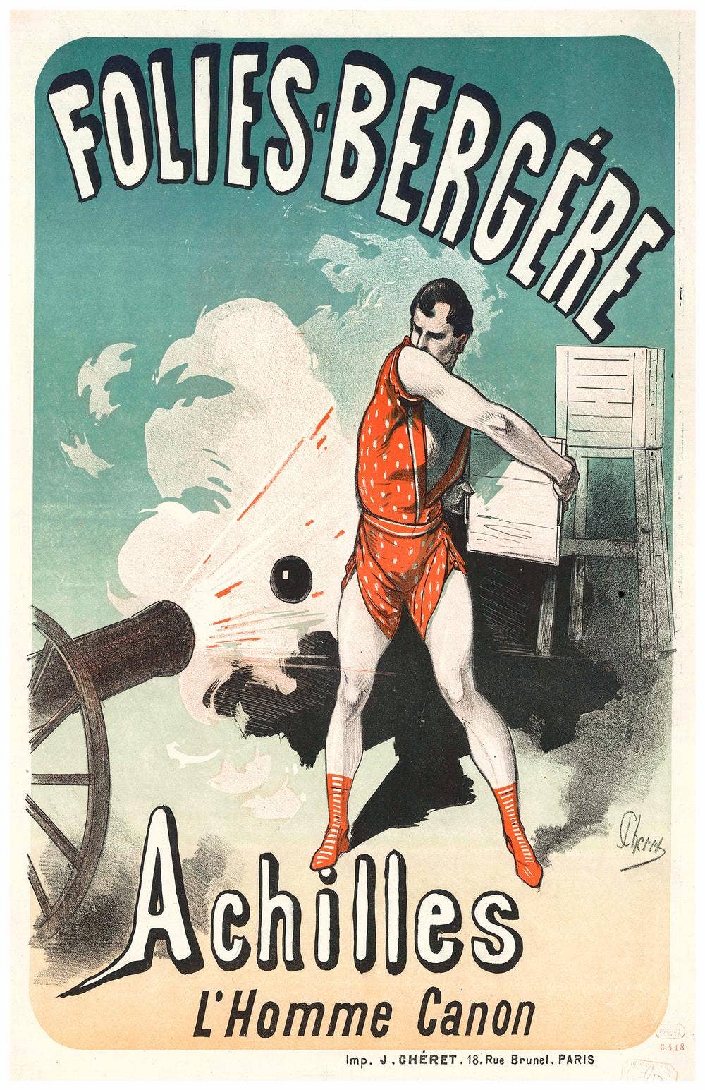 PosterSource - Wholesale Poster - Achilles Folies Bergere0