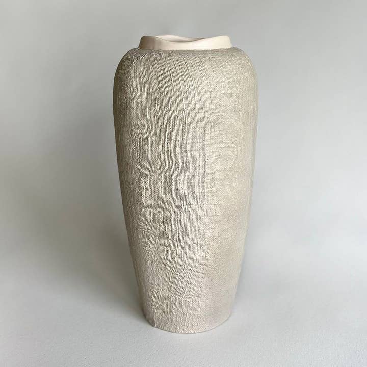 YUTA - Vaso grande, beige per la vendita all'ingrosso da parte di KOTI London