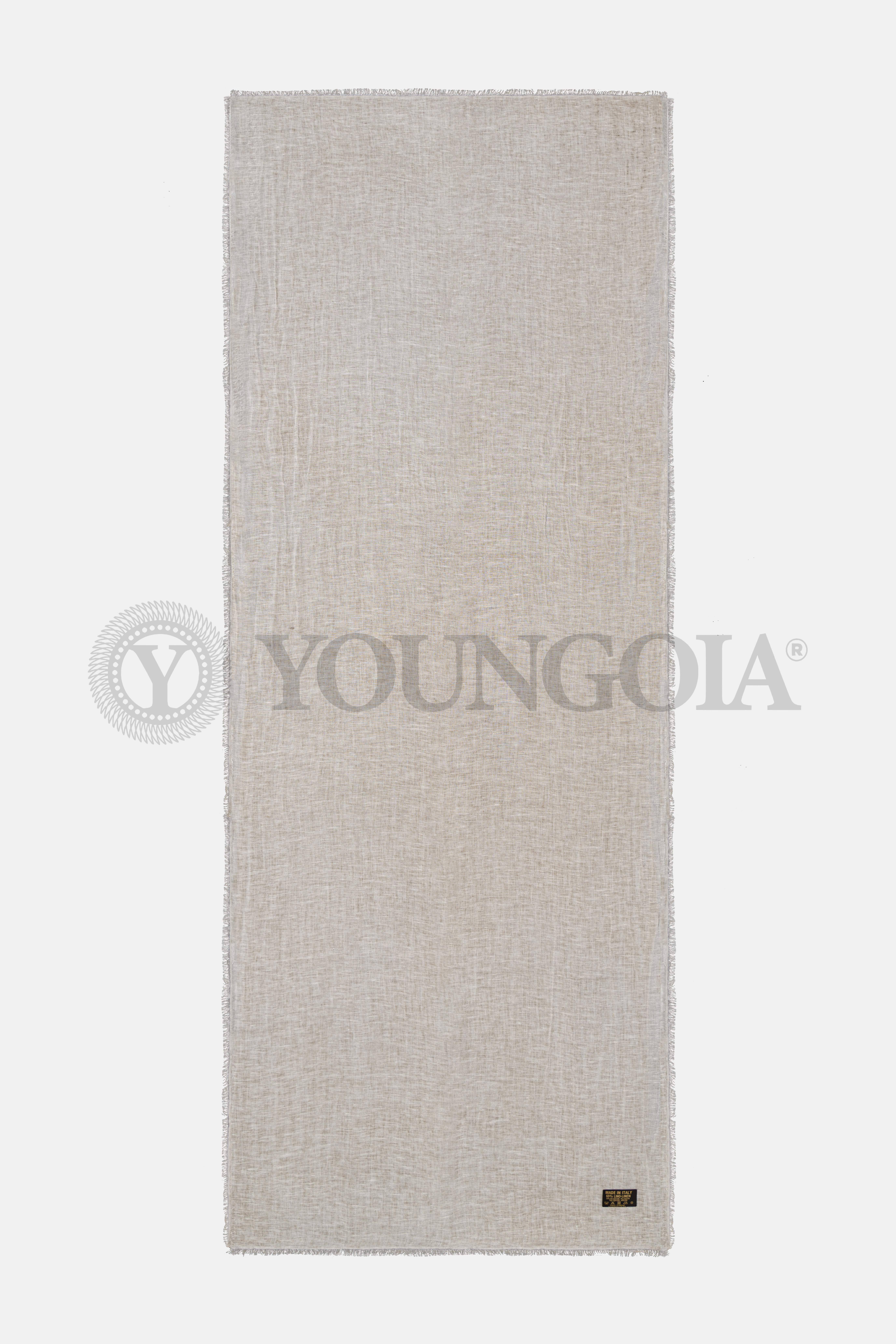 YOUNGOIA SRL - Wholesale Scarf - Women's - LINEN BLEND SCARF - MADE IN ITALY3