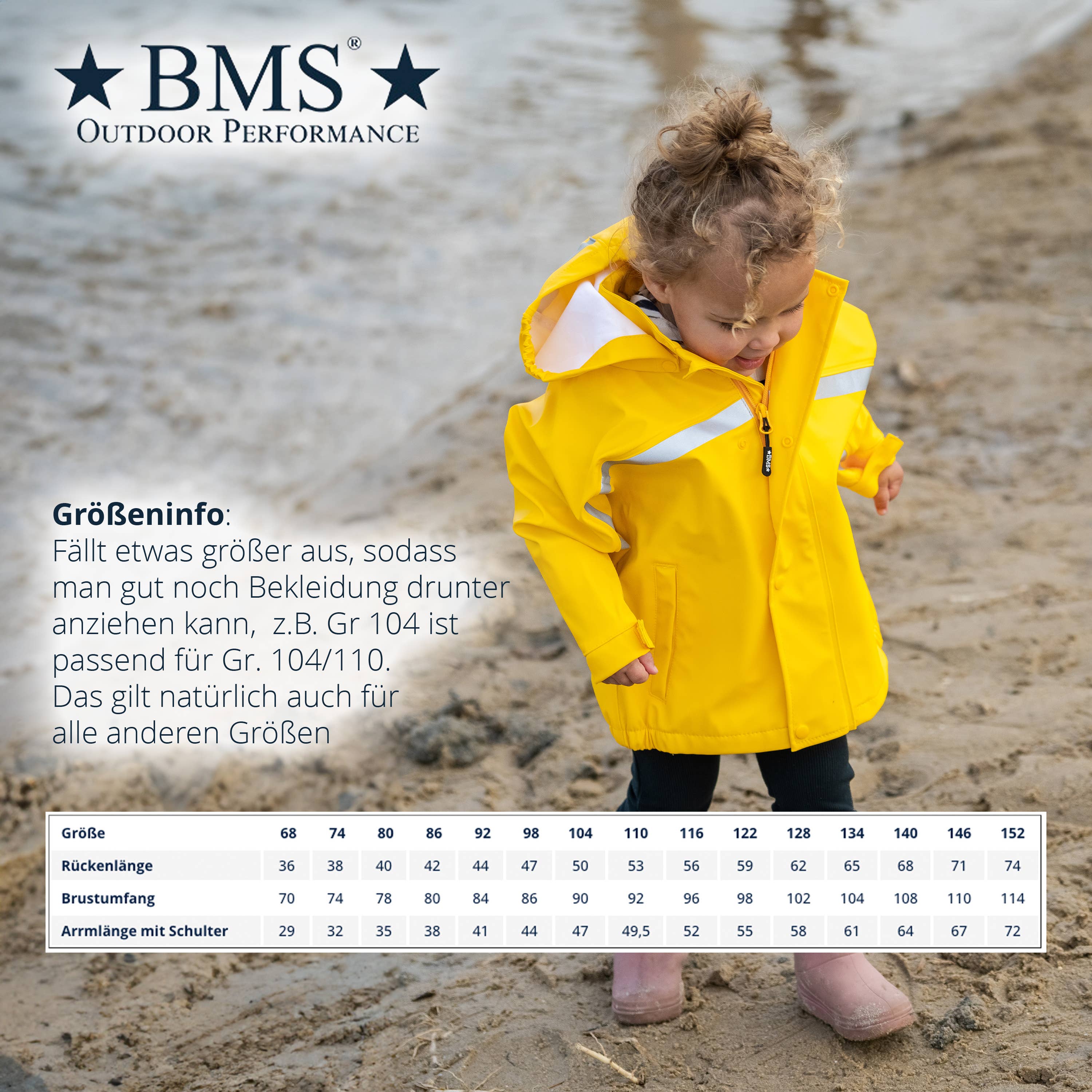 BMS Hamburg - Wholesale Raincoat - Kids - Rain jacket mud jacket for children - tested for harmful substances4