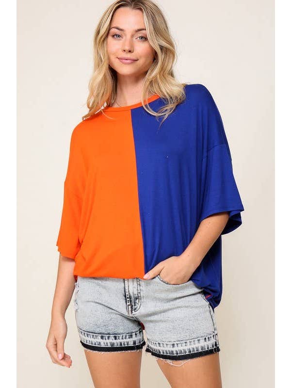 Vanilla Monkey – Engroshandel Strikket top - Dame – Game Day Multi Color Strik Top6