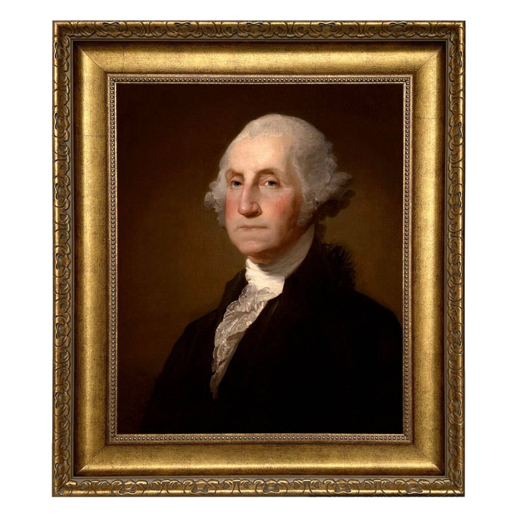 Madison Bay Co. - Historical Home Decor Reproductions - Wholesale Art Print - George Washington by Gilbert Stuart Vintage Painting Print39