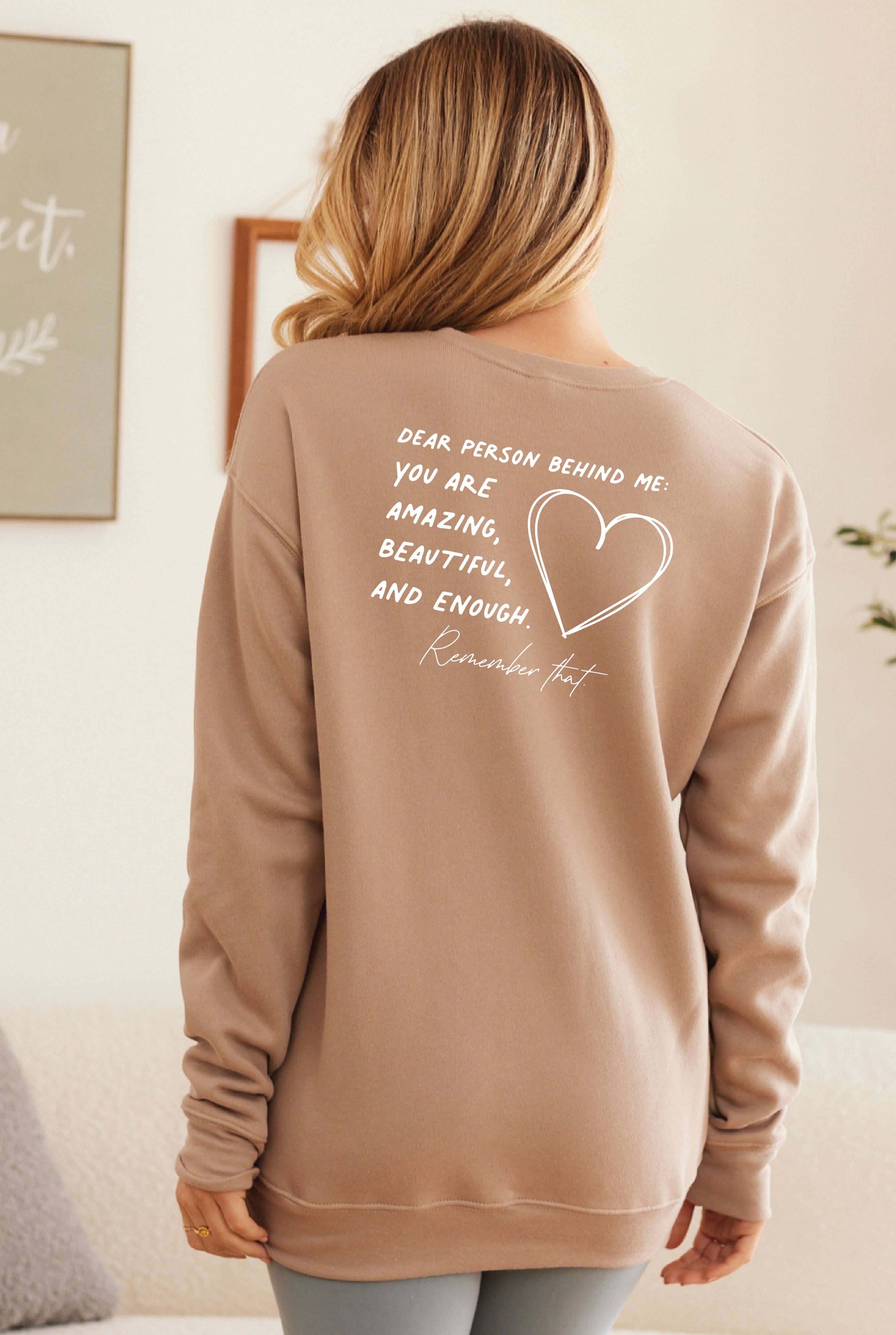 OAT COLLECTIVE - Wholesale Graphic Sweatshirt - Women's - YOU MATTER Graphic Sweatshirt23