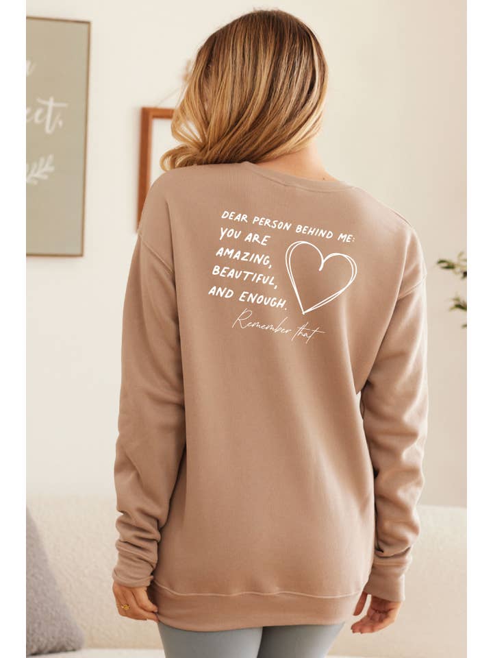 OAT COLLECTIVE - Wholesale Graphic Sweatshirt - Women's - YOU MATTER Graphic Sweatshirt23