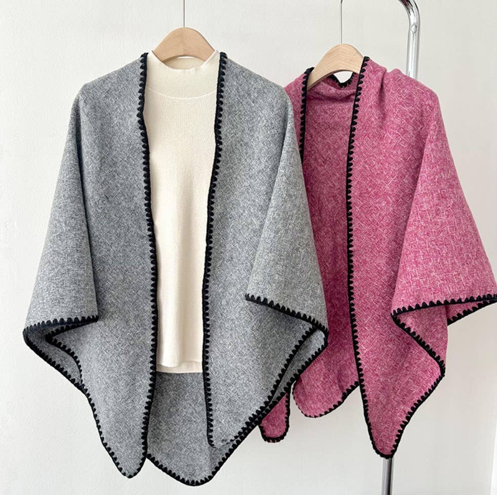 JC Sunny Fashion - Wholesale Scarf - Women's - JC023507 Triangle Embroidered Edge scarf8