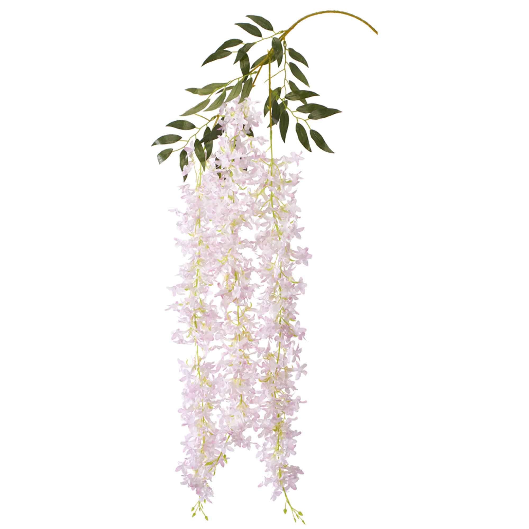 Pink Artificial Wisteria Branch-Pink for wholesale on Faire0