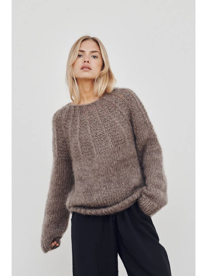 SUNIL HANDKNITTED SWEATER for wholesale by CARE BY ME