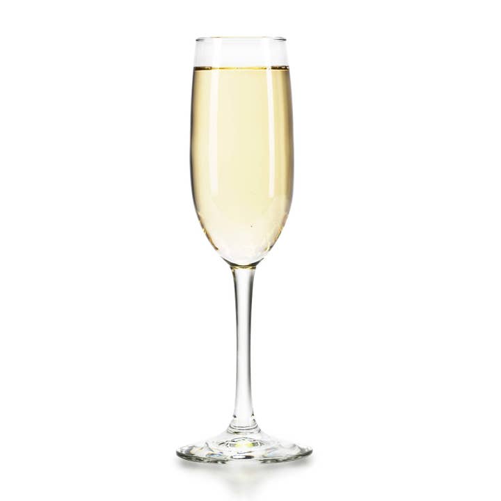 Libbey - Wholesale Champagne Flute - Libbey Entertaining Essentials Flute Glasses, 8oz, Set of 6