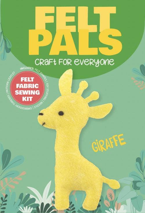 Creative World of Crafts – wholesale Craft sewing kit – Felt Sewing Kits Felt Pals - Giraffe0
