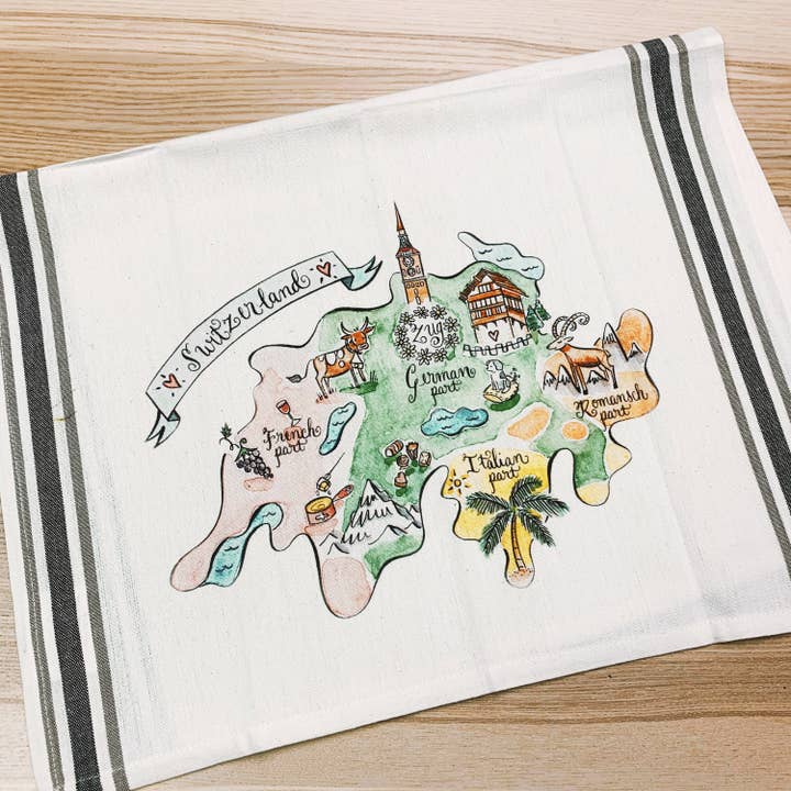 Schweiz dekorativt örngott (ingen insats) för wholesale av Gooseberry Designs