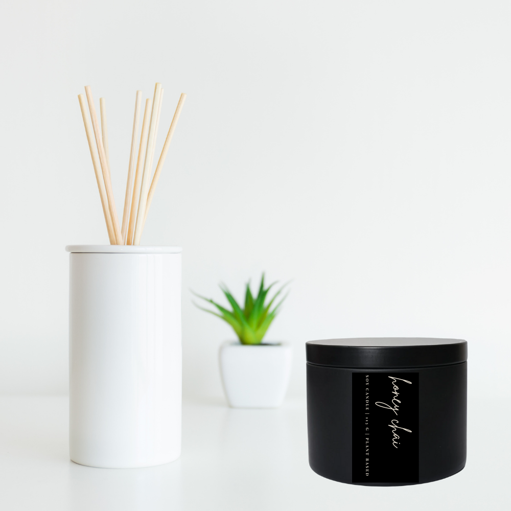 Benjamin Soap Co. - Vente Bougies de voyage - Bougie de voyage noire de 4 oz2