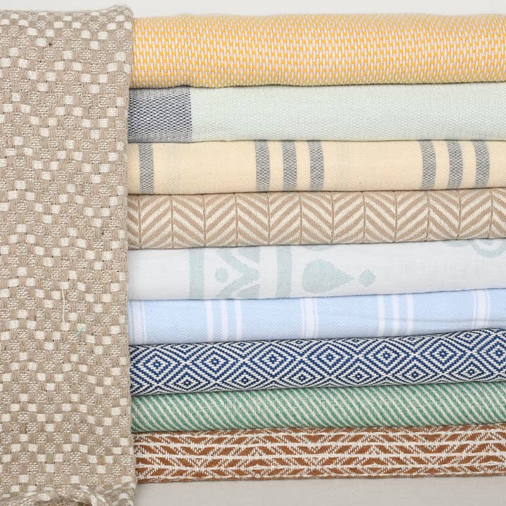 Handtücher aus Bio-Baumwolle, kleine Badetücher für den Großhandel von Organic Turkish Towels