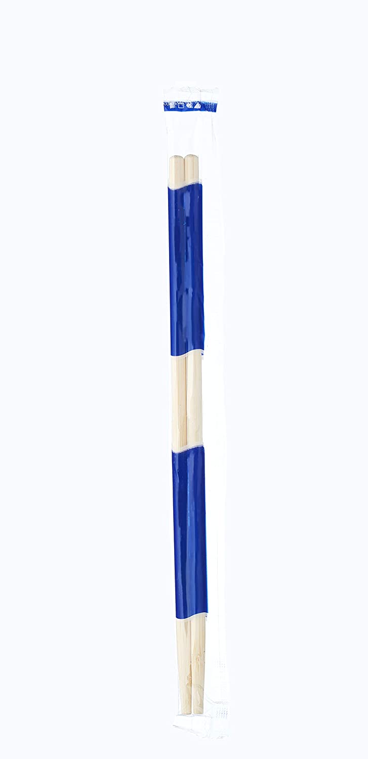 EcoQuality - Wholesale Chopsticks - 9inch Premium Plastic Wrapped Disposable Bamboo Chopsticks2