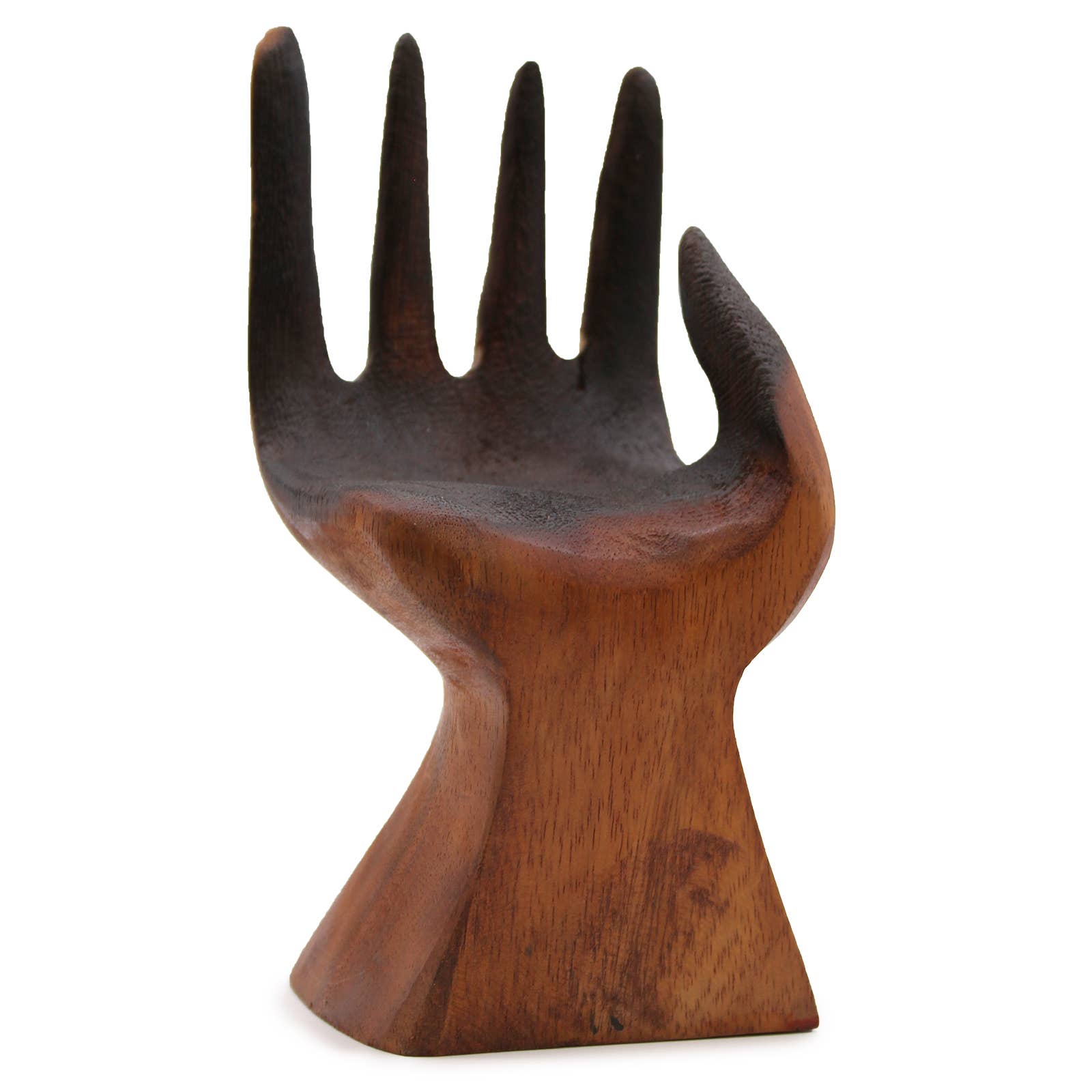 AW Artisan – Vaso de plantas por atacado – Vidro fundido em madeira - Mão1