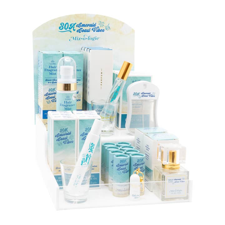 30A Emerald Coast | Vacation Vibes Pre-Pack for wholesale by Mixologie