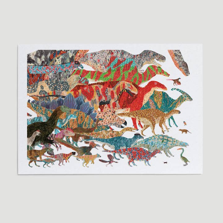 Mesozoic Era Art Print for wholesale by James Barker