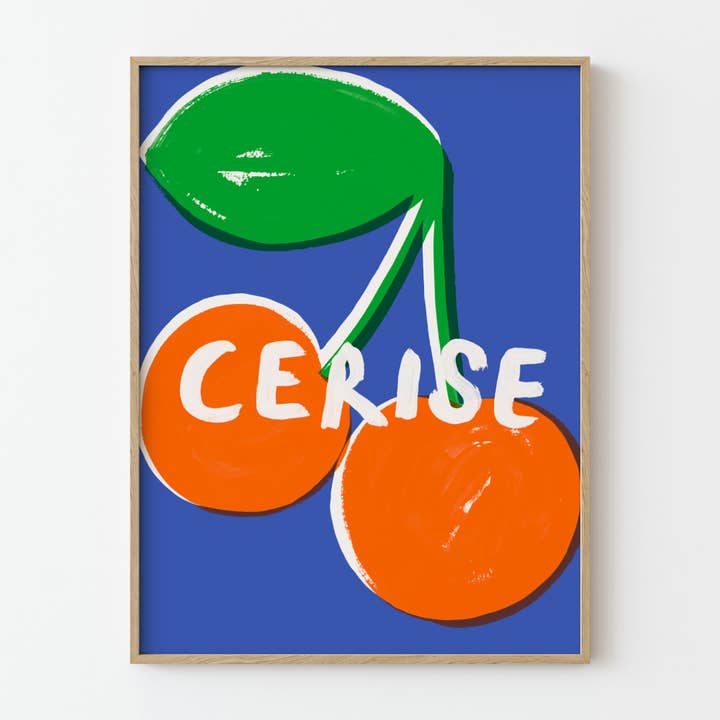 Cerise Art Print | Keukenkamerinrichting | Posterprint voor wholesale door House Of Payne