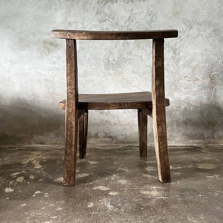 Office Objets – wholesale Chair – Large chair or armchair in antique teak H84 L6040