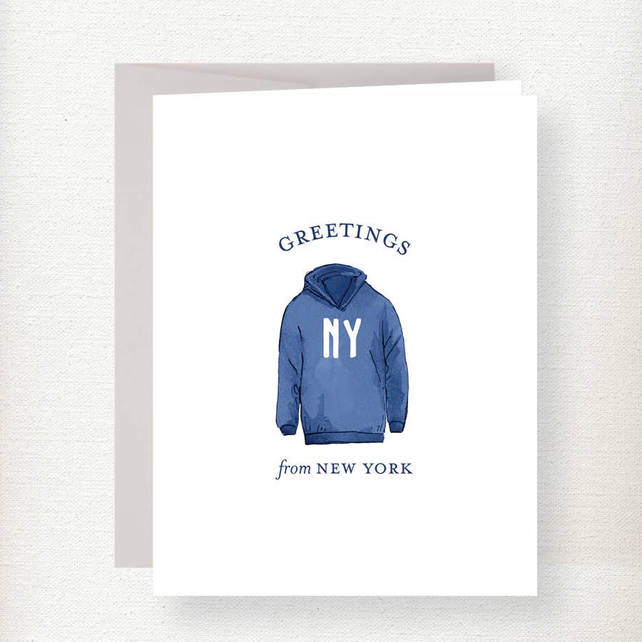 Kramer Drive - Wholesale Everyday Greeting Card - Greetings Sweatshirt Greeting Card 0