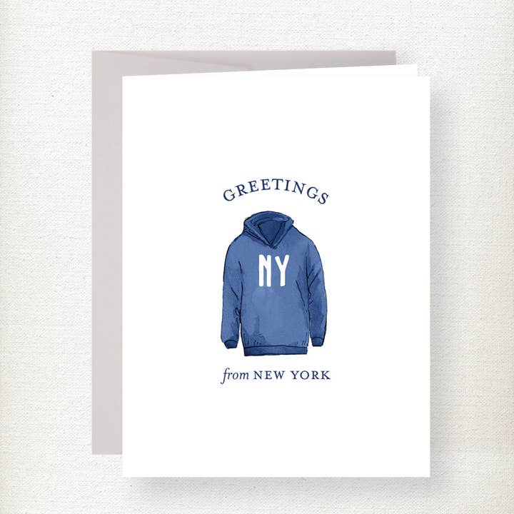 Kramer Drive - Wholesale Everyday Greeting Card - Greetings Sweatshirt Greeting Card