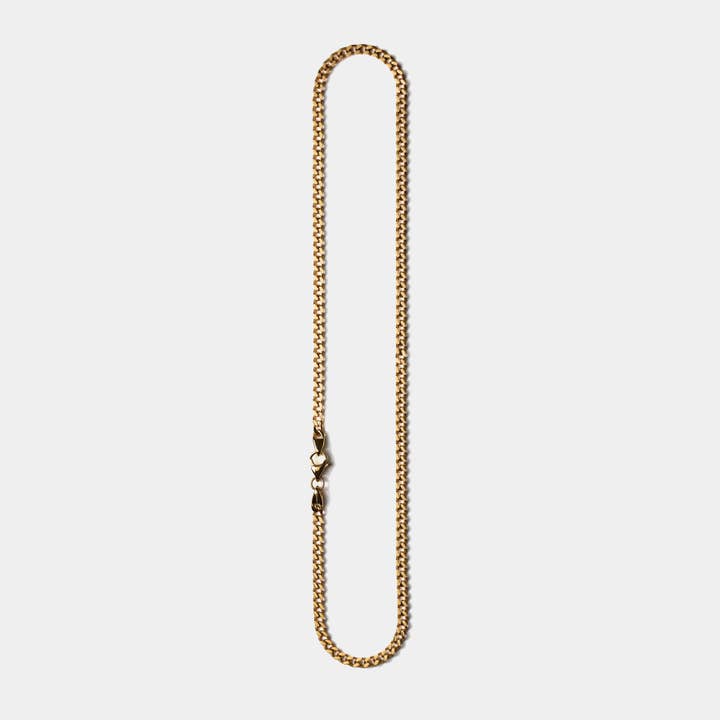 Collier à chaîne cubain (4 mm) pour la vente par Elegatto