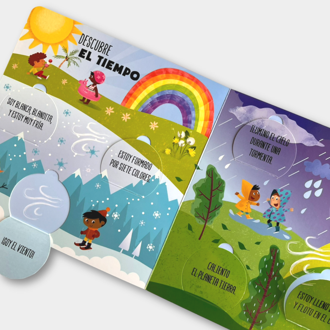 Editorial El Pirata - Wholesale Preschool Book (3-5) - Discover Nature: Children's Books in Spanish1