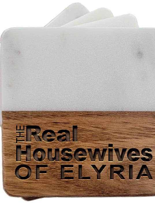Real Housewives - MW Coaster for wholesale by Familiar Goods