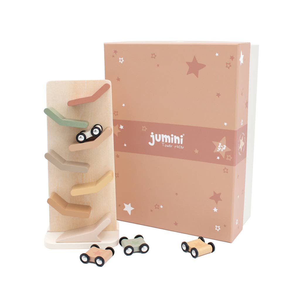 Inside Out Toys – wholesale Wood toy – Child – Tower Racer (Case of 2)