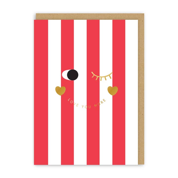 Tarjeta Smiley Pop Te Quiero Más para venta al por mayor de In Real Life