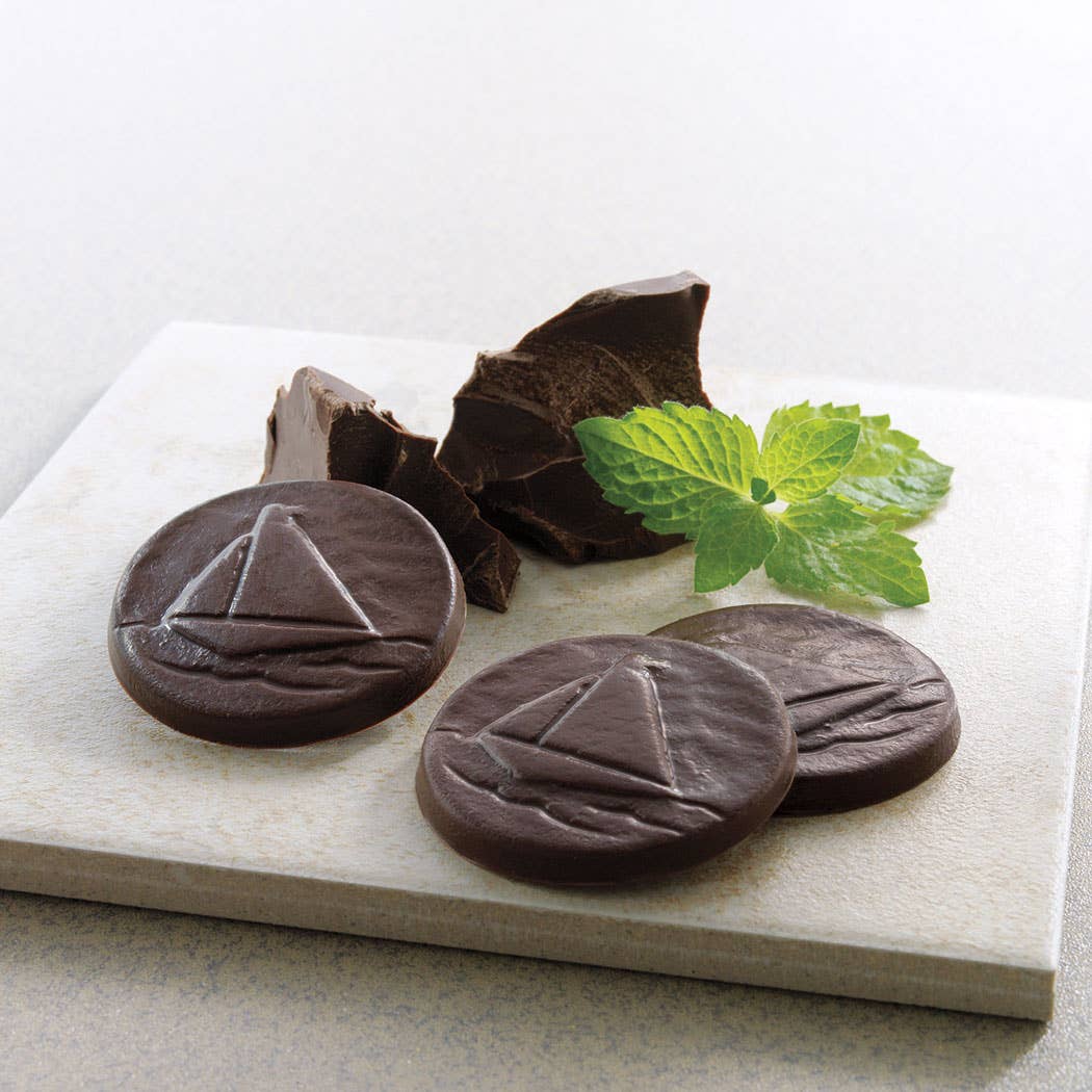 Harbor Sweets Chocolates - Wholesale Chocolate Box - Harbor Sweets Chocolates 12 Pcs Marblehead Mints Gable Box1