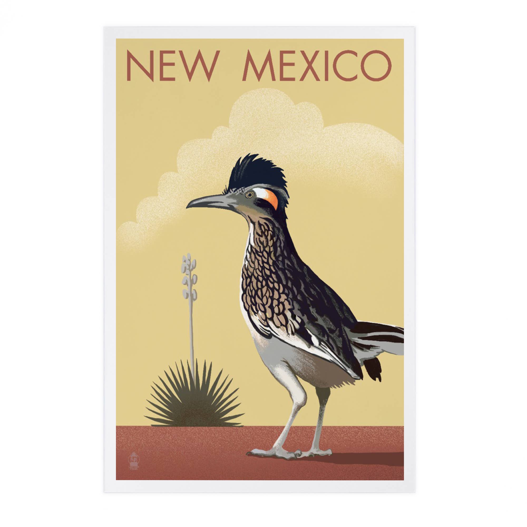 Lantern Press - Wholesale Postcard - PREMIUM POSTCARDS New Mexico, Roadrunner, Lithograph0