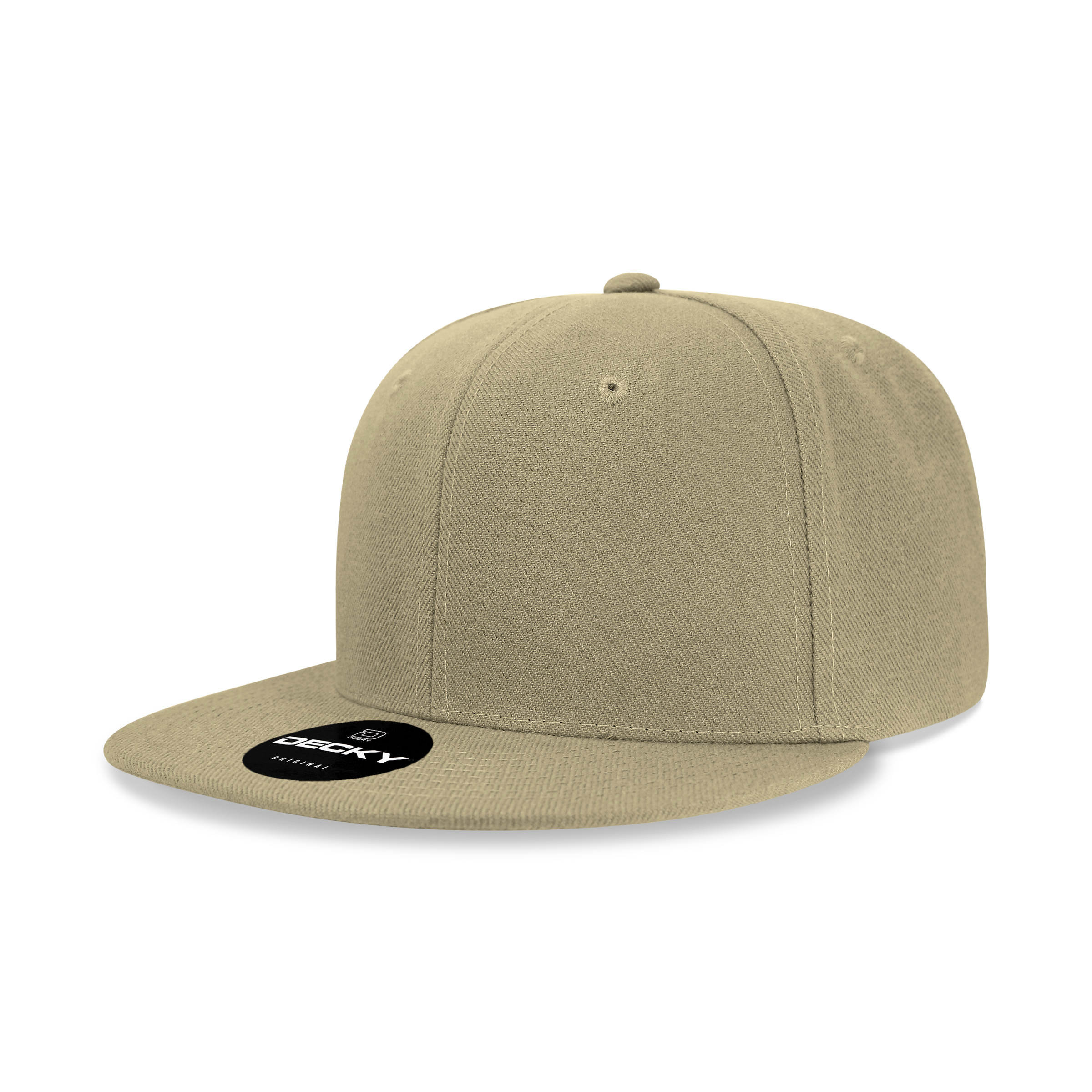 The Park Wholesale - Wholesale Flat Brim Cap - Men's - Decky 6020 - High Profile 6 Panel Snapback, Flat Bill Hat - 602046