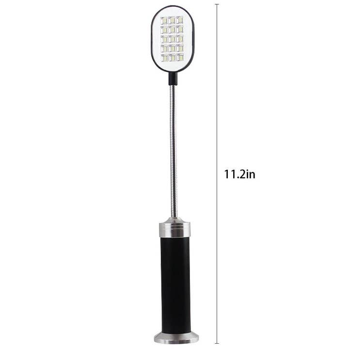Fox Run Brands - Wholesale Outdoor/Lawn Light - Outset Outdoor Rotating Grill Light, Magnetic Base, 11.2"