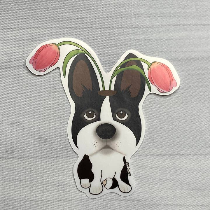 Miyo Art Design - Wholesale Sticker - Dogs of Spring Vinyl Sticker Set of 55