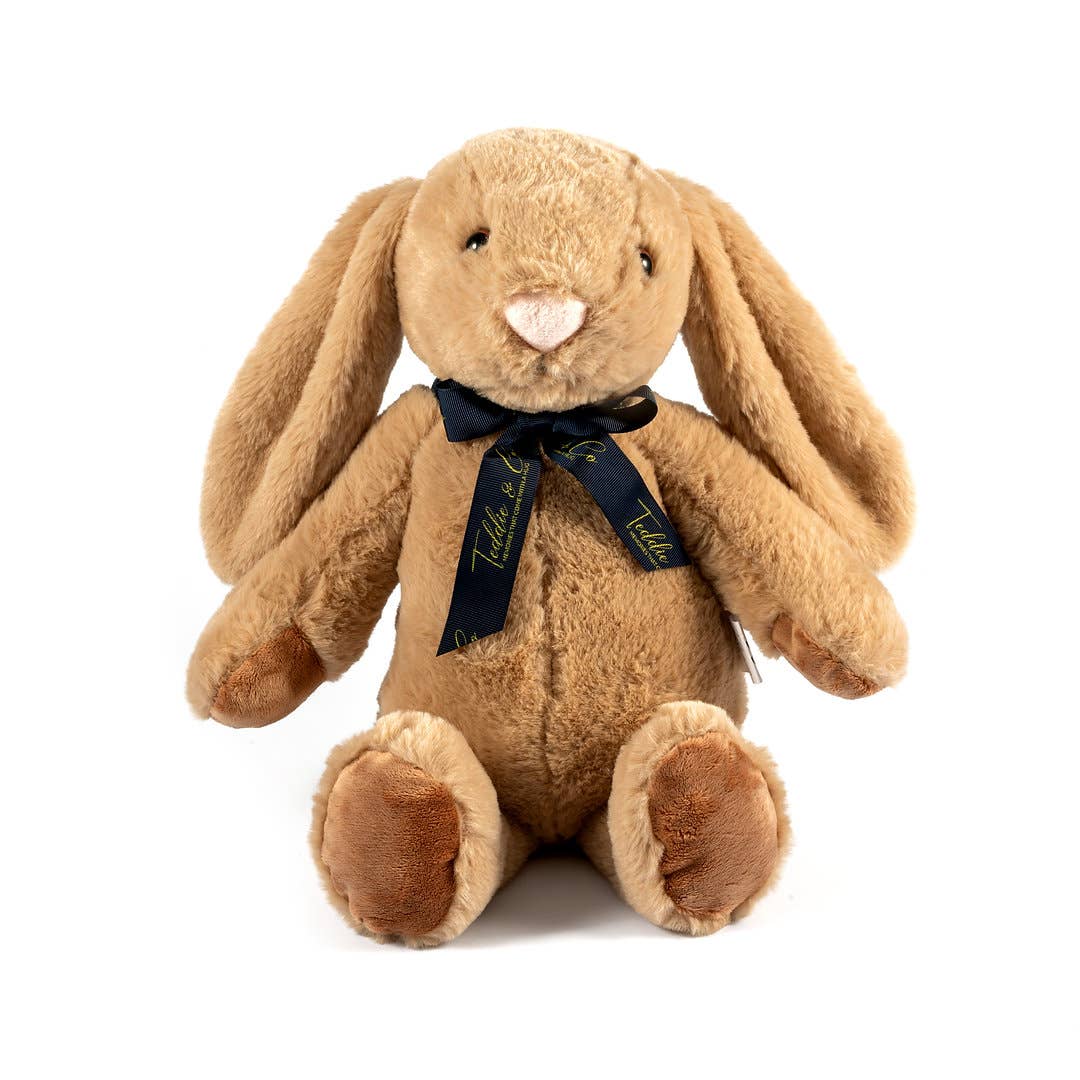 Teddie & Co - Wholesale Stuffed/Plush Toy - Kids & Baby - Beige Luxury Heart Beat Bunny Plush Toy Gift