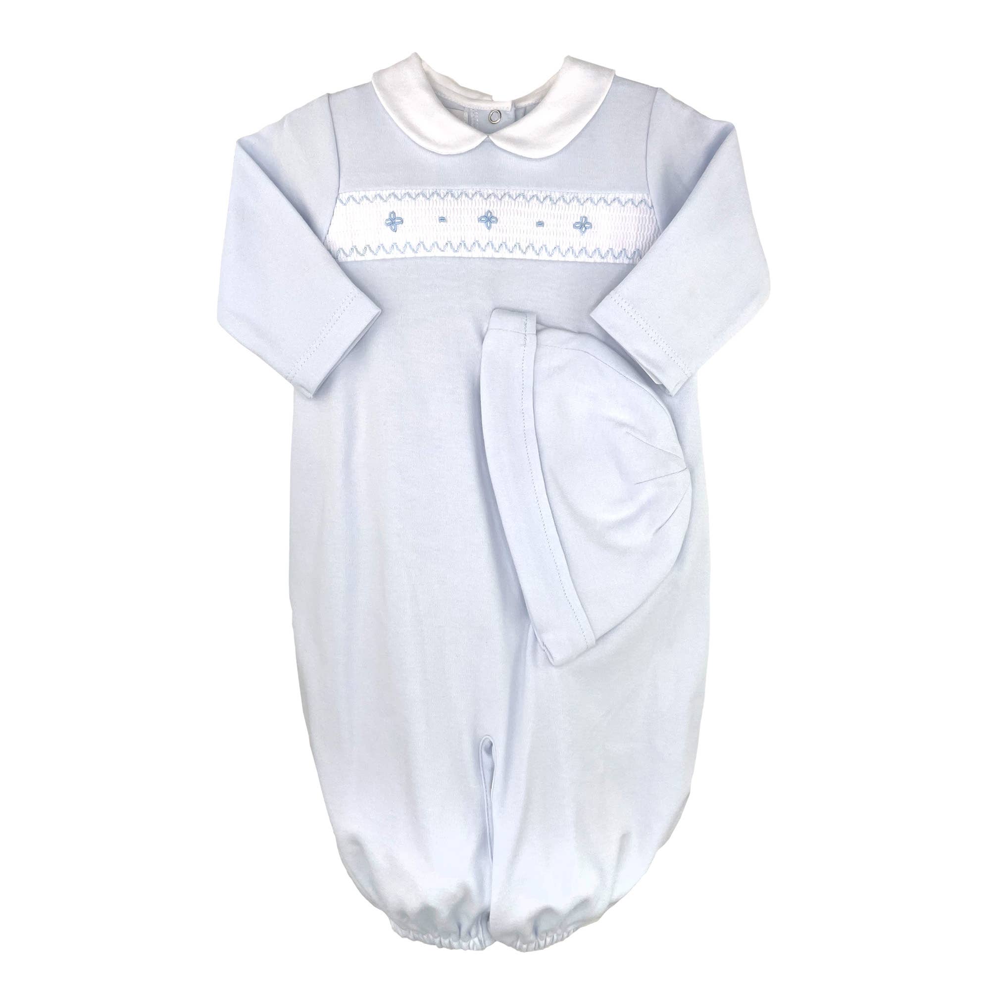 Petit Ami & Zubels - Wholesale Clothing Set - Baby - Smocked Knit Convertible Bag - 2 Colors!