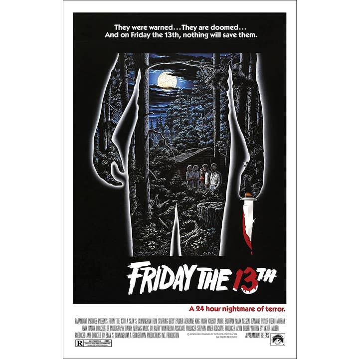 Posters Wholesale – wholesale Poster – Friday The 13th Original Movie One Sheet Size 11x17