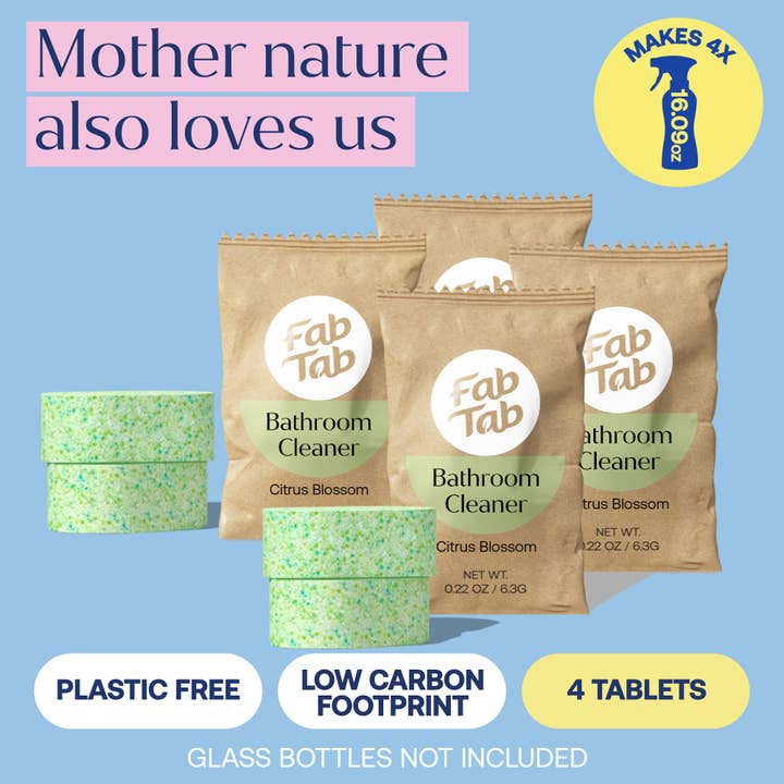 FabTab - Wholesale Multi-Surface Cleaner - Bathroom Cleaner Spray - Refill Packs1