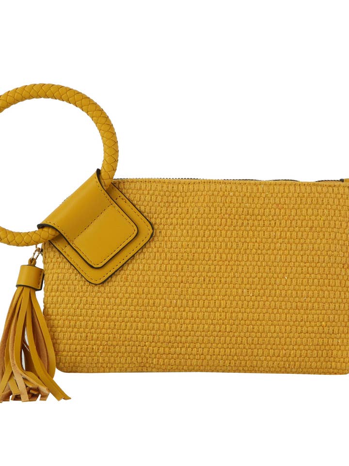 Metro Muse Braided Ring Handle Pouch for wholesale by HR CORP