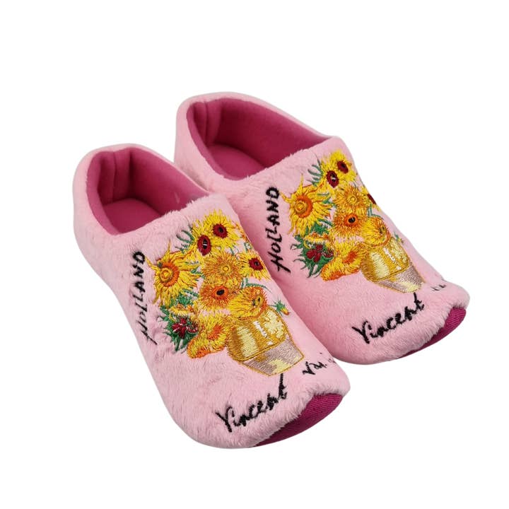 Zoccolo Van Gogh rosa - Sunflower Holland per la vendita all'ingrosso da parte di TRAAGOODS.COM