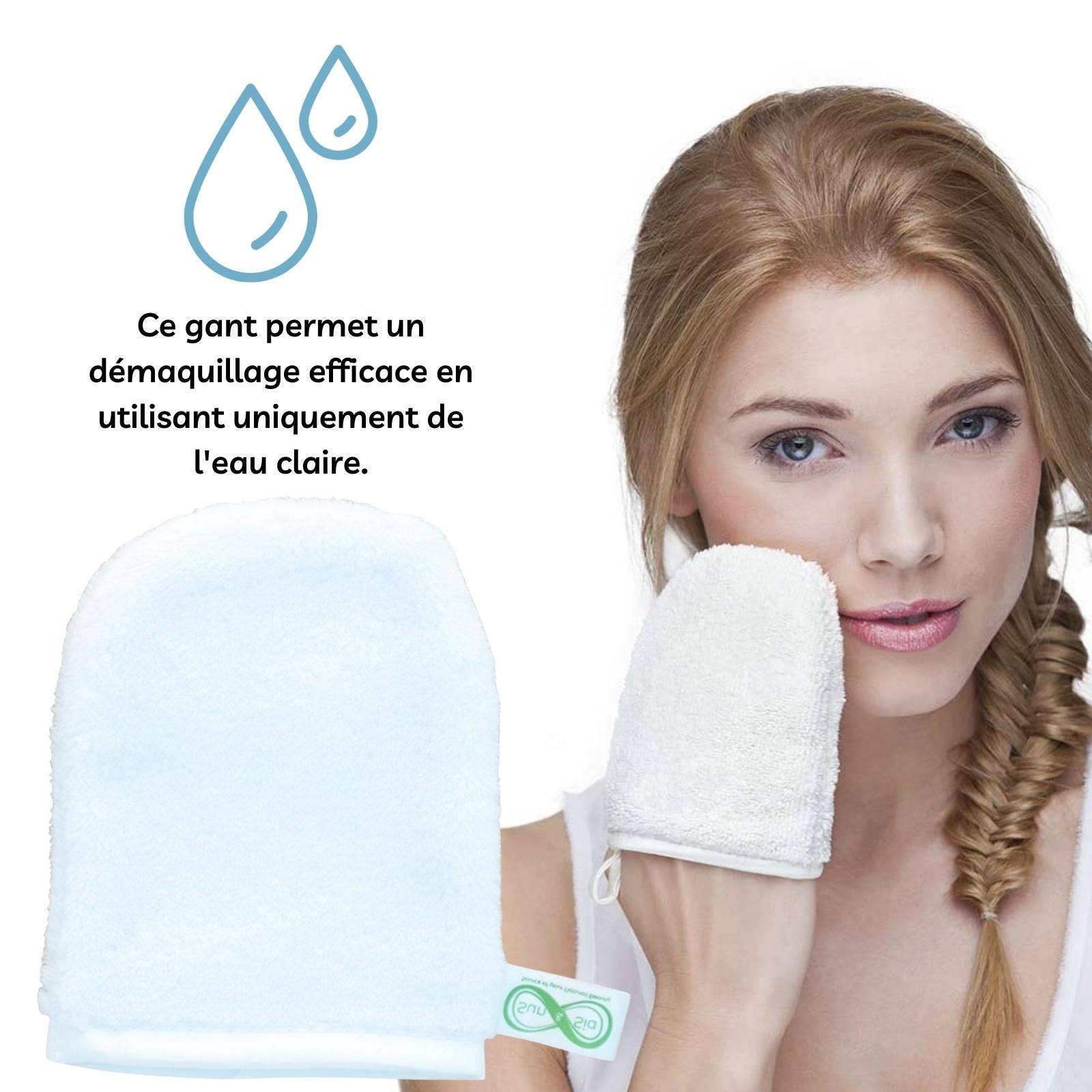 Zen'Arôme - Wholesale Makeup Sponge/Blender - Ultra Soft Hypoallergenic Microfiber Makeup Remover Glove1