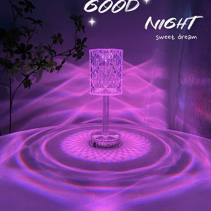 LAX Gadgets - Wholesale Night Light - Elegant LED Crystal & RGB Lamps For Home Decor- Retail Pack51