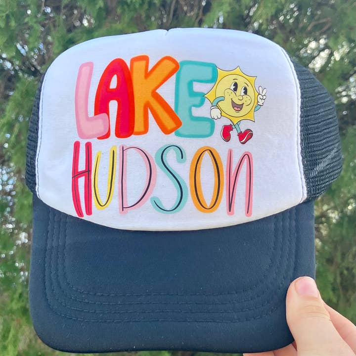on the Bayou - Wholesale Trucker Hat - Women's - Custom Lake summer trucker hats
