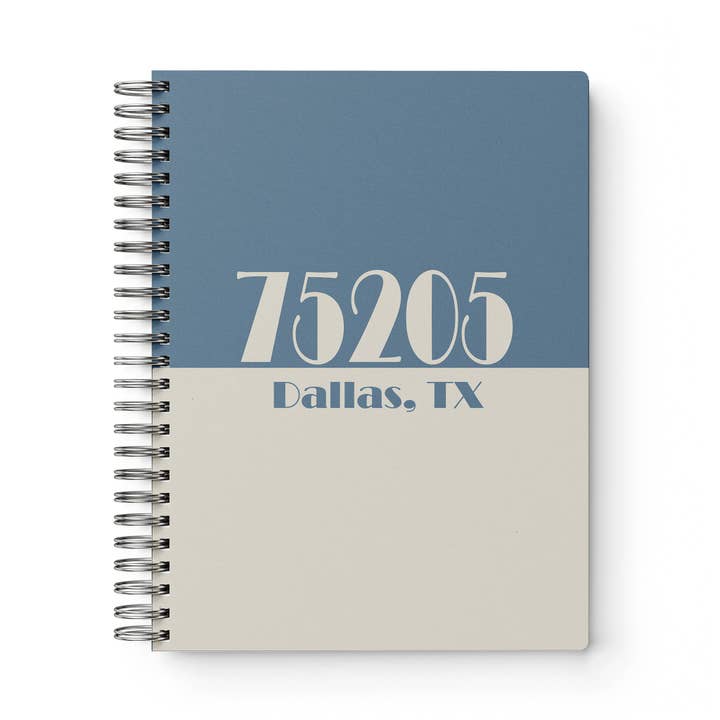 Custom Zip Code Notebook - Broadway for wholesale by Line & Script