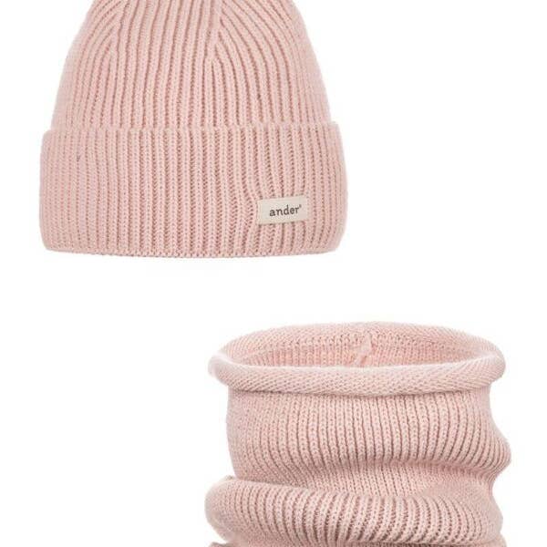 Ander - Wholesale Beanie - Women's - Unisex Wool Blend Hat & Snood Set – SESIL | White8