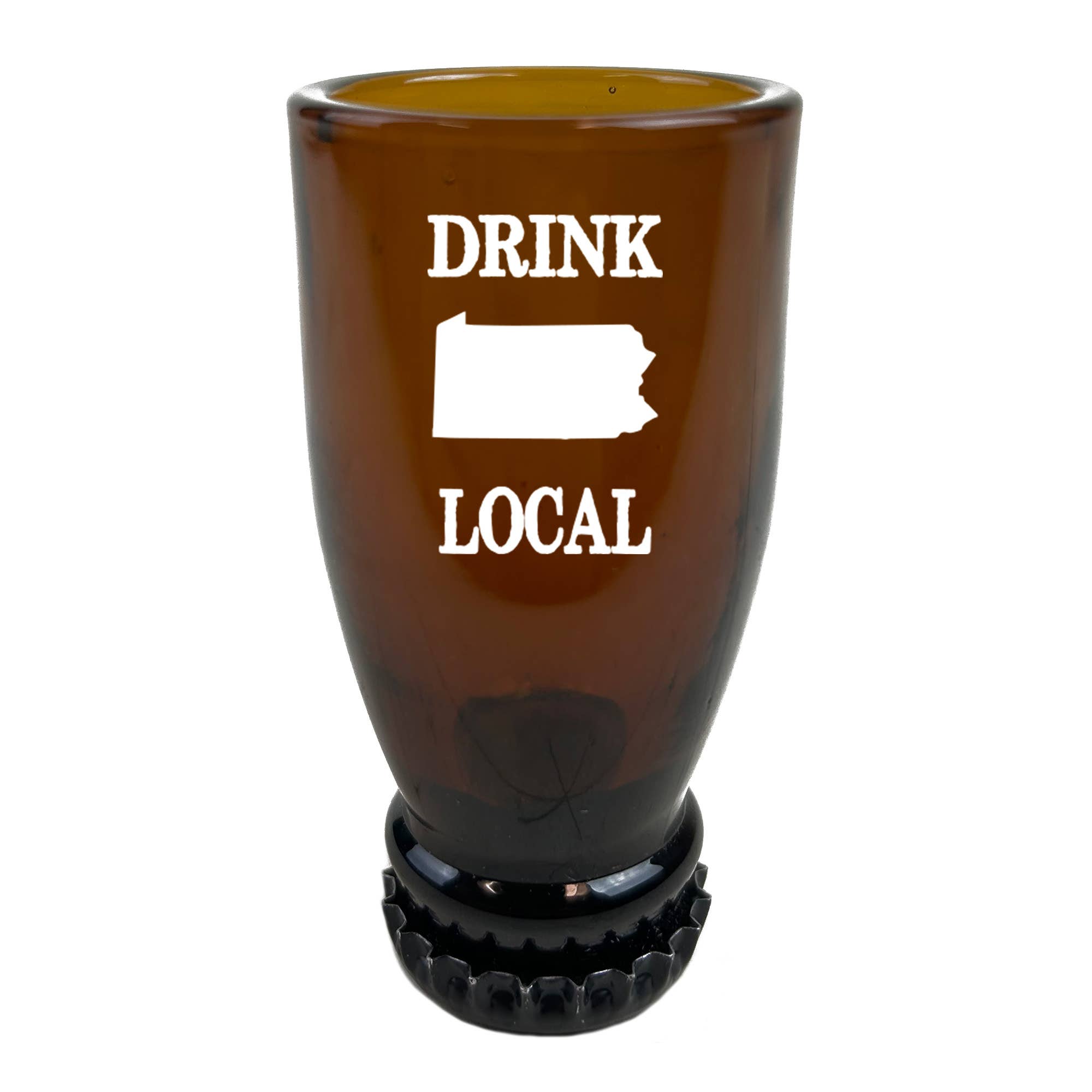 Torched Products - Wholesale Shot Glass - Drink Local Beer Bottle Shot Glass33