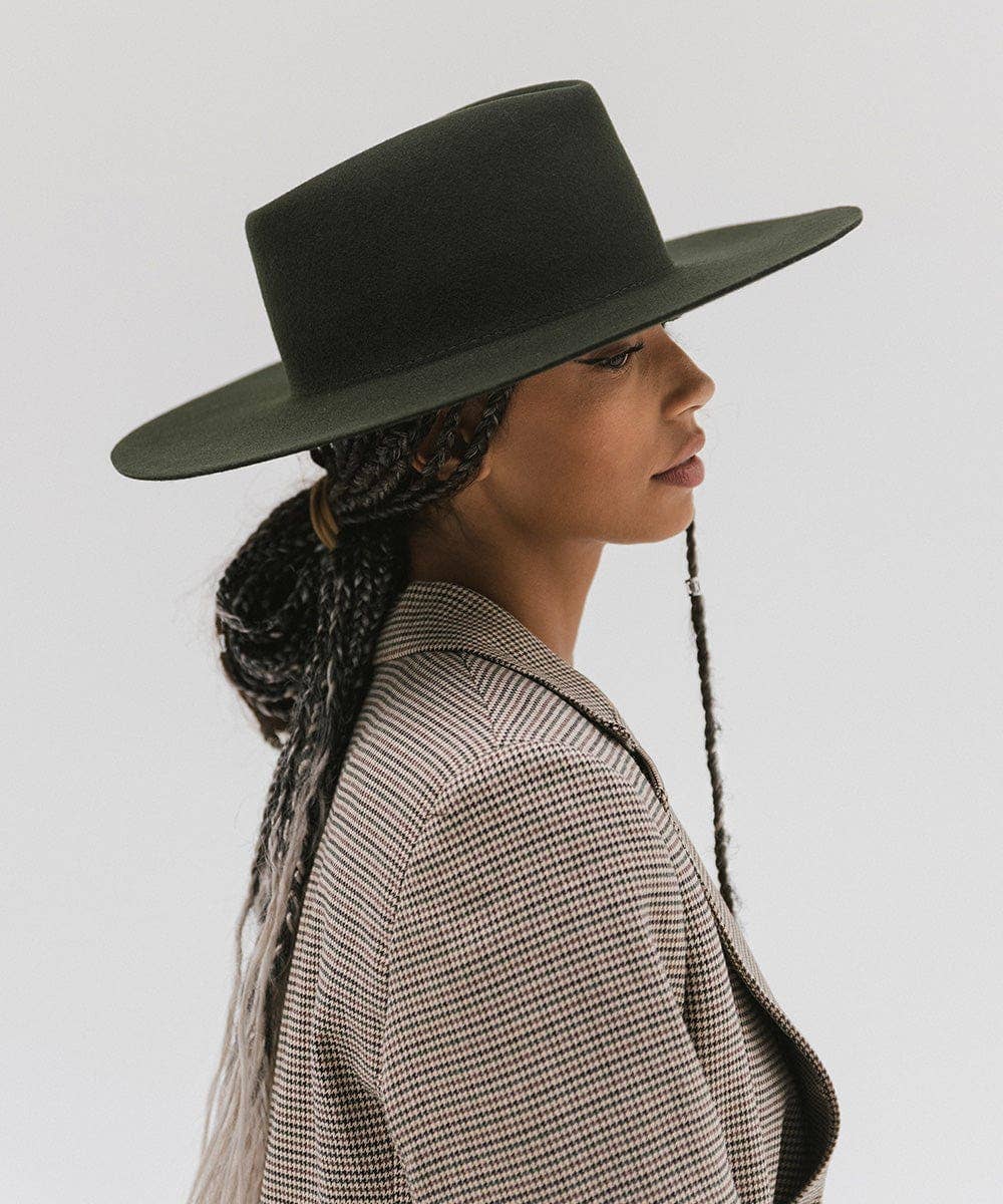 Gigi Pip - Wholesale Fedora - Women's - Dakota Triangle Crown33