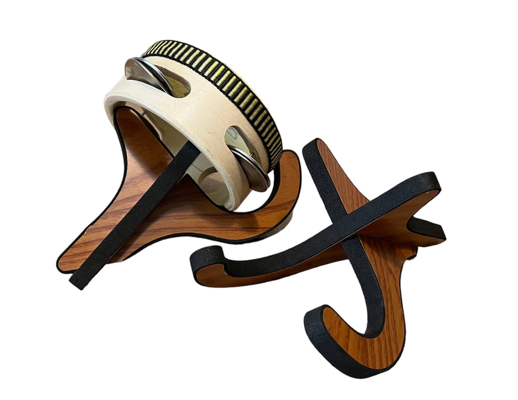 inRhythm - Wholesale Musical Instrument - Mini Tambourine 4" with Floral Designs Music Gift6