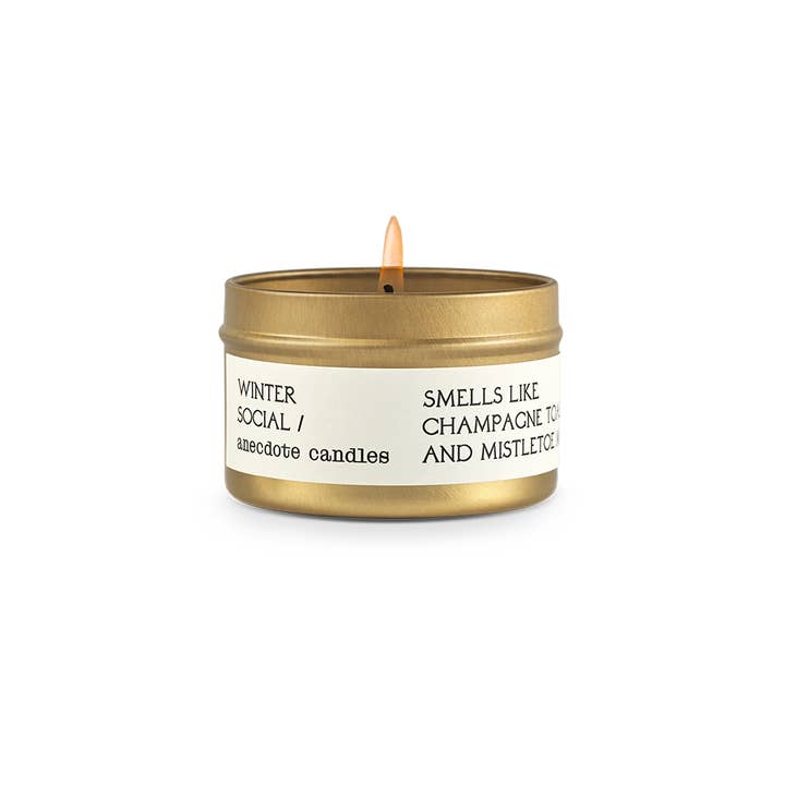 Anecdote Candles - Wholesale Travel Candles - Winter Social (Berries & White Woods) Travel Tin Candle1