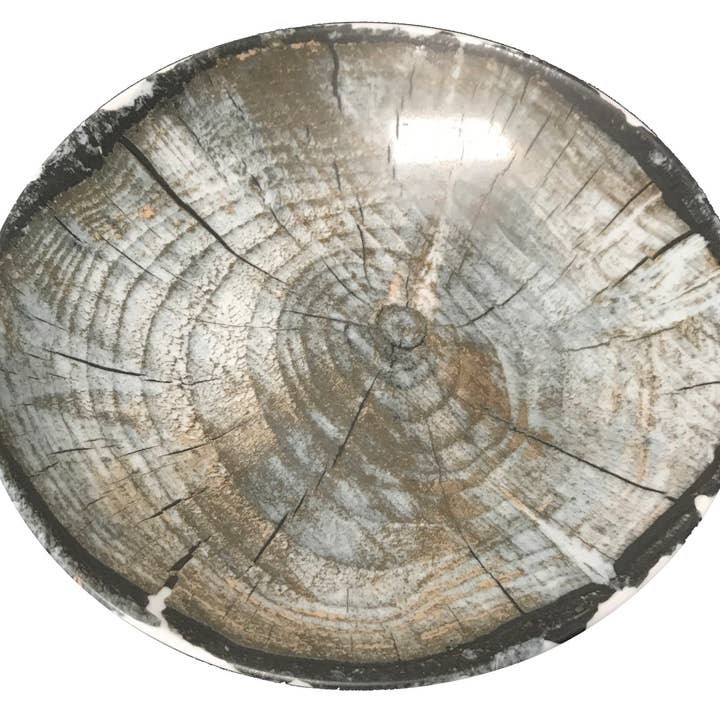 Plate - Wood Grain Collection for wholesale by Bauscher Hepp